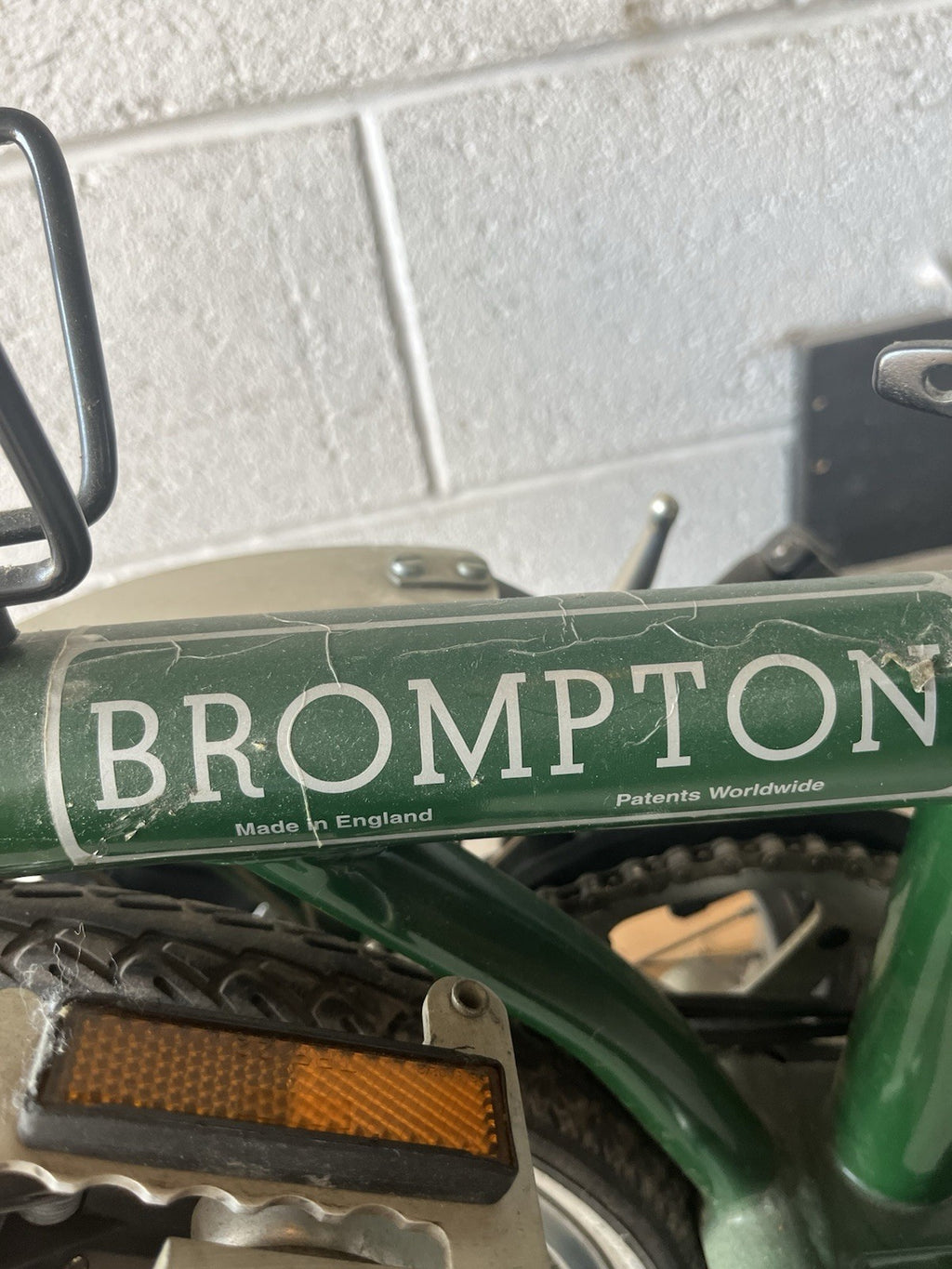 Vintage 5 Speed Brompton Bike - Green - Needs Service