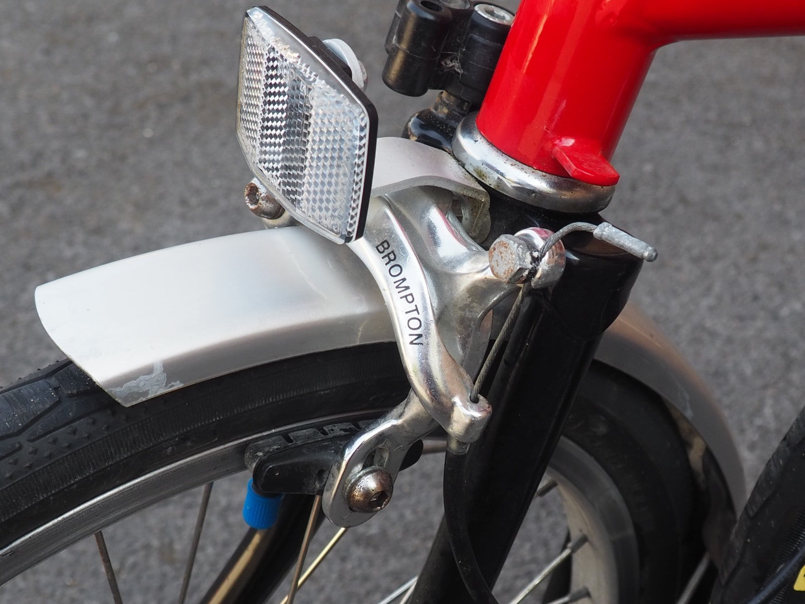 Brompton M3L Folding Bike, Red, 3-Speed — Original Owner Since 2000, Low Mileage