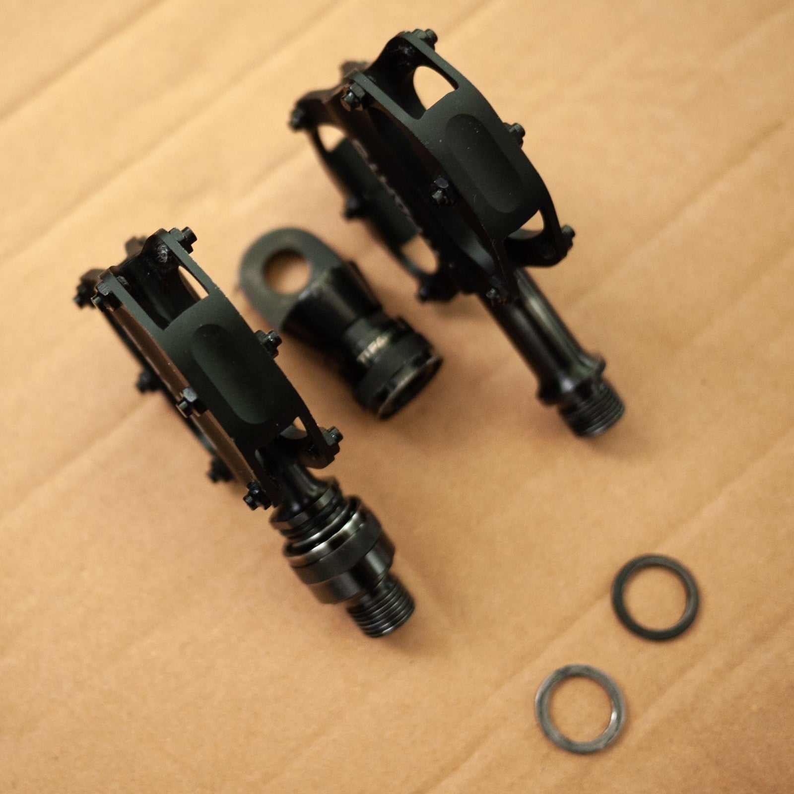 Brompton Ti Parts Workshop Single Quick Release Mini Pedal Titanium Pedal Holder