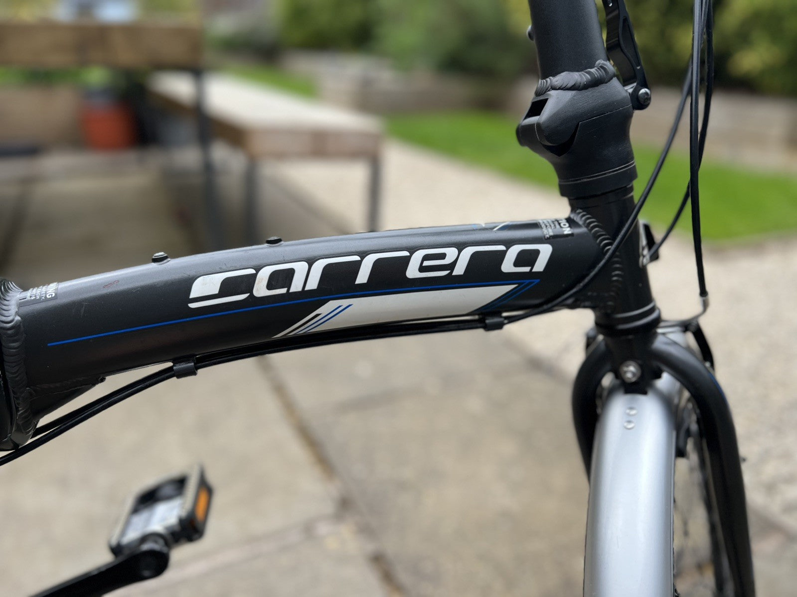 Carrera Intercity Folding bike T6 Aluminum 8-speed