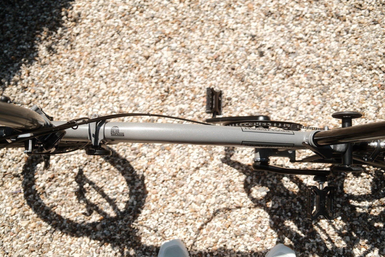 Brompton P Line 4 Speed Storm Grey Low (Upgraded - Chris King Etc)