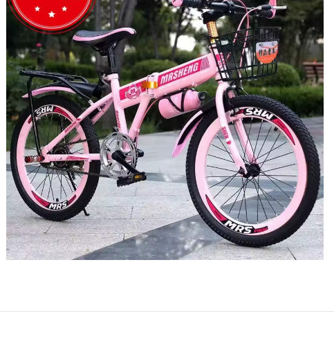 Folding children's mountain bikes 18/20/22/24 inch for boys and girls