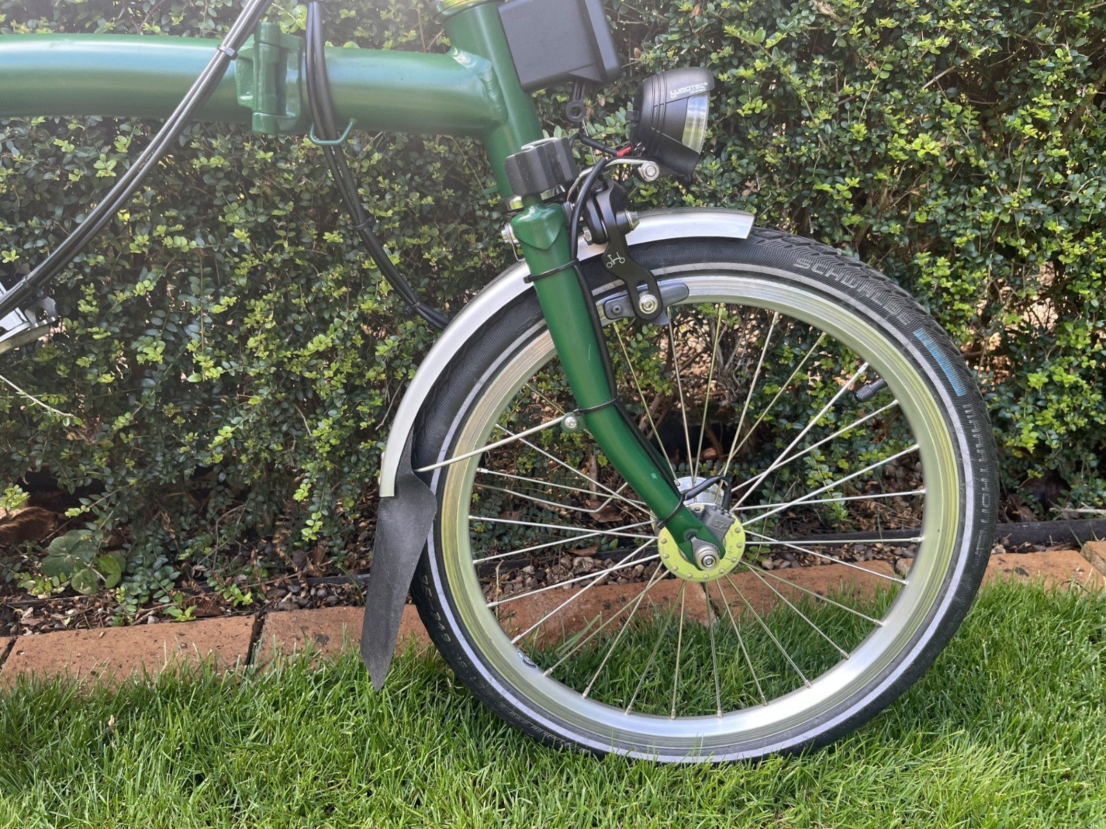 Brompton C Line 3 Speed - Dynamo Lights - Just Serviced - Clapham Cycles