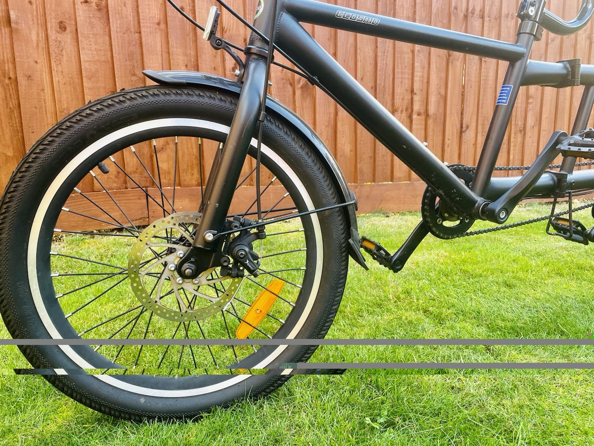 ECOSMO Folding Tandem - Black