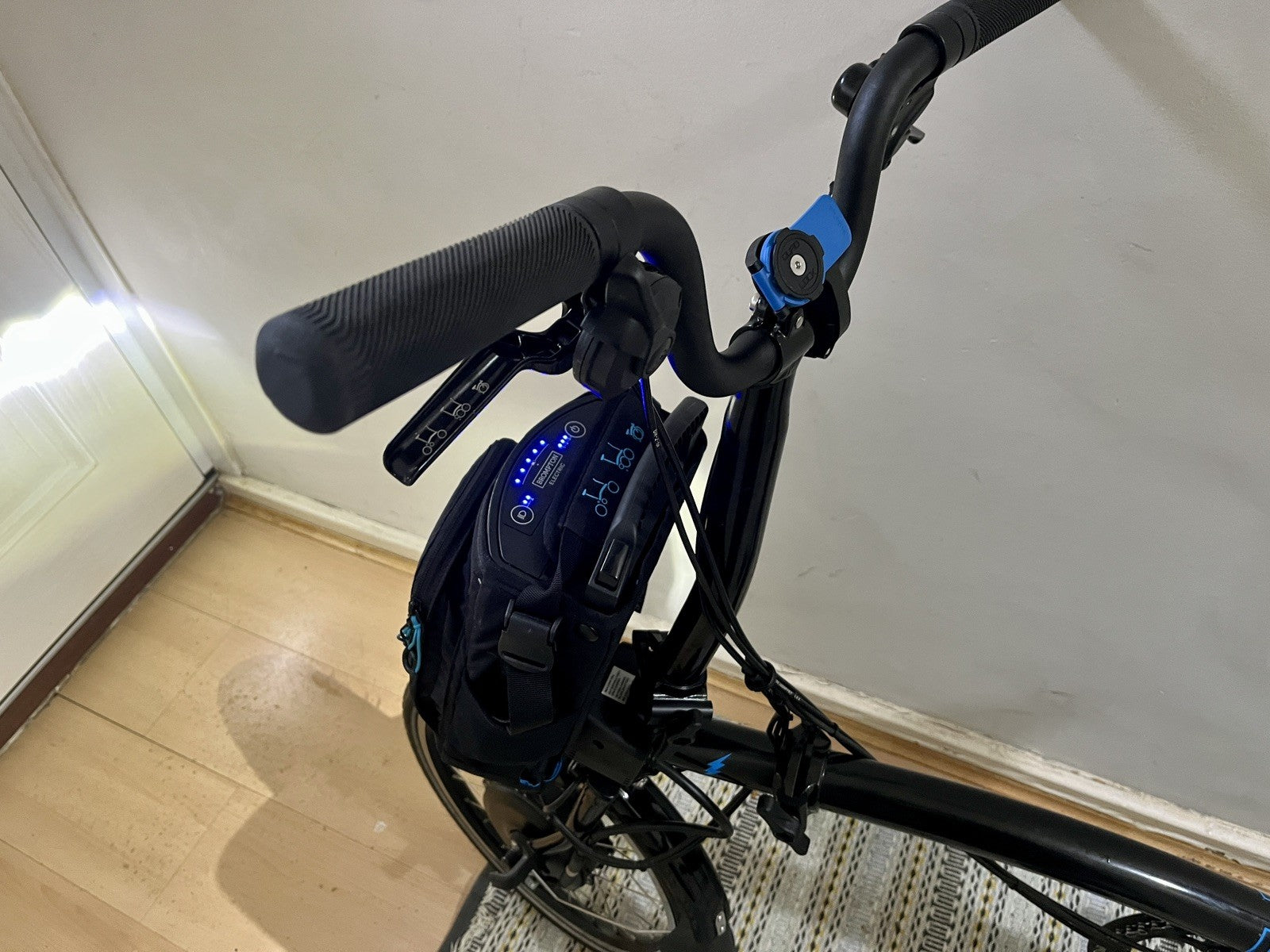 Brompton Folding Bike elctrc Black
