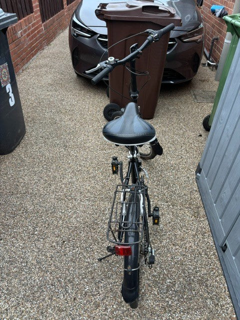 Tiger Black Foldaway Bike 5 Speed