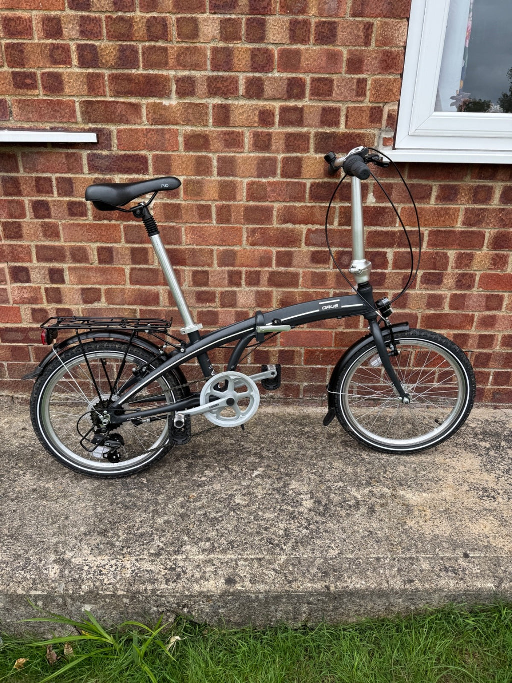 Orus Folding Bikes 20" Wheels Ex Cond. Aluminium Frame Shimano Gears. Extras Inc