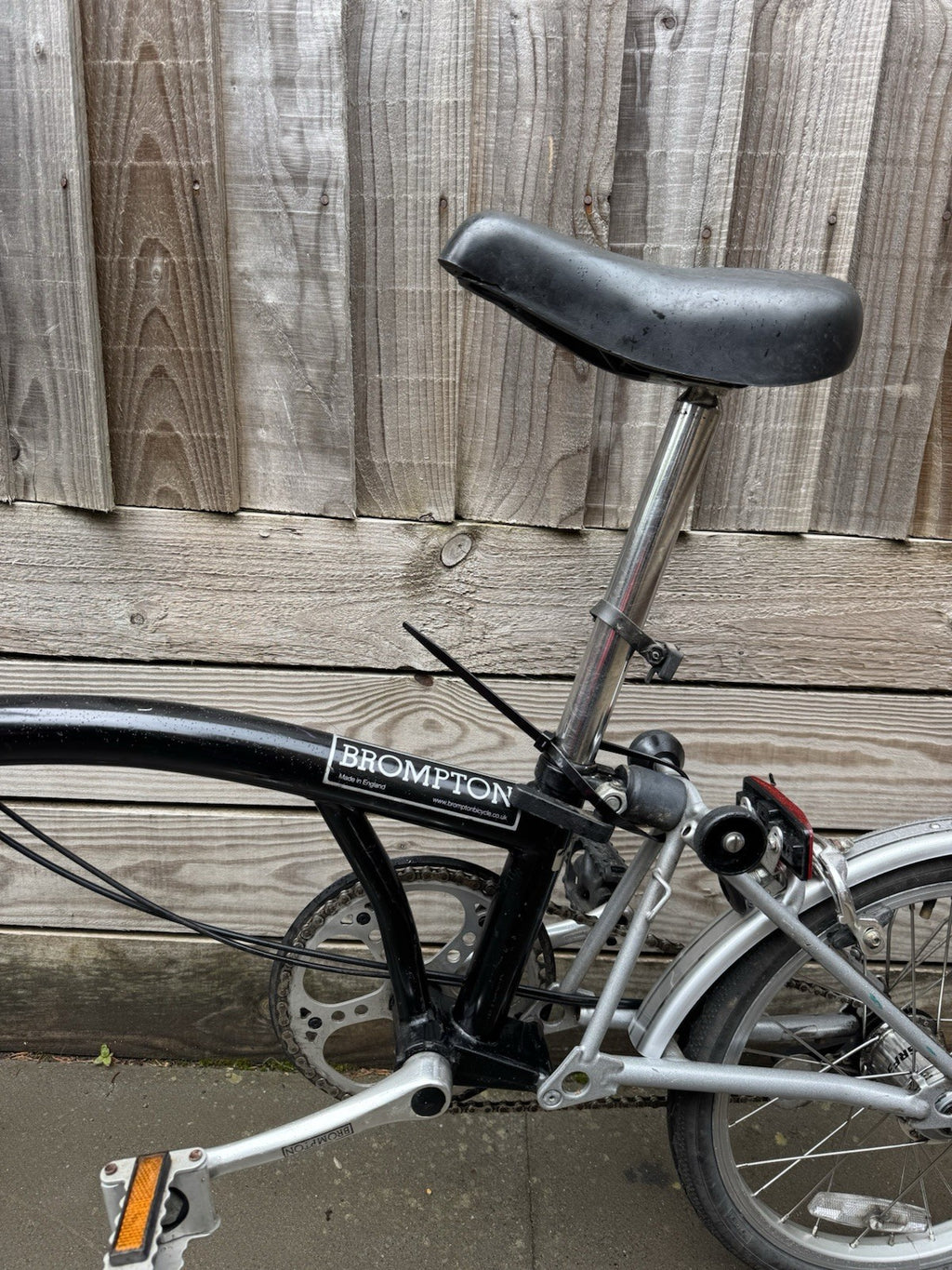 Brompton C Line ￼ 3 Speed STURMEY Archer  Black Fold Up Fully Serviced