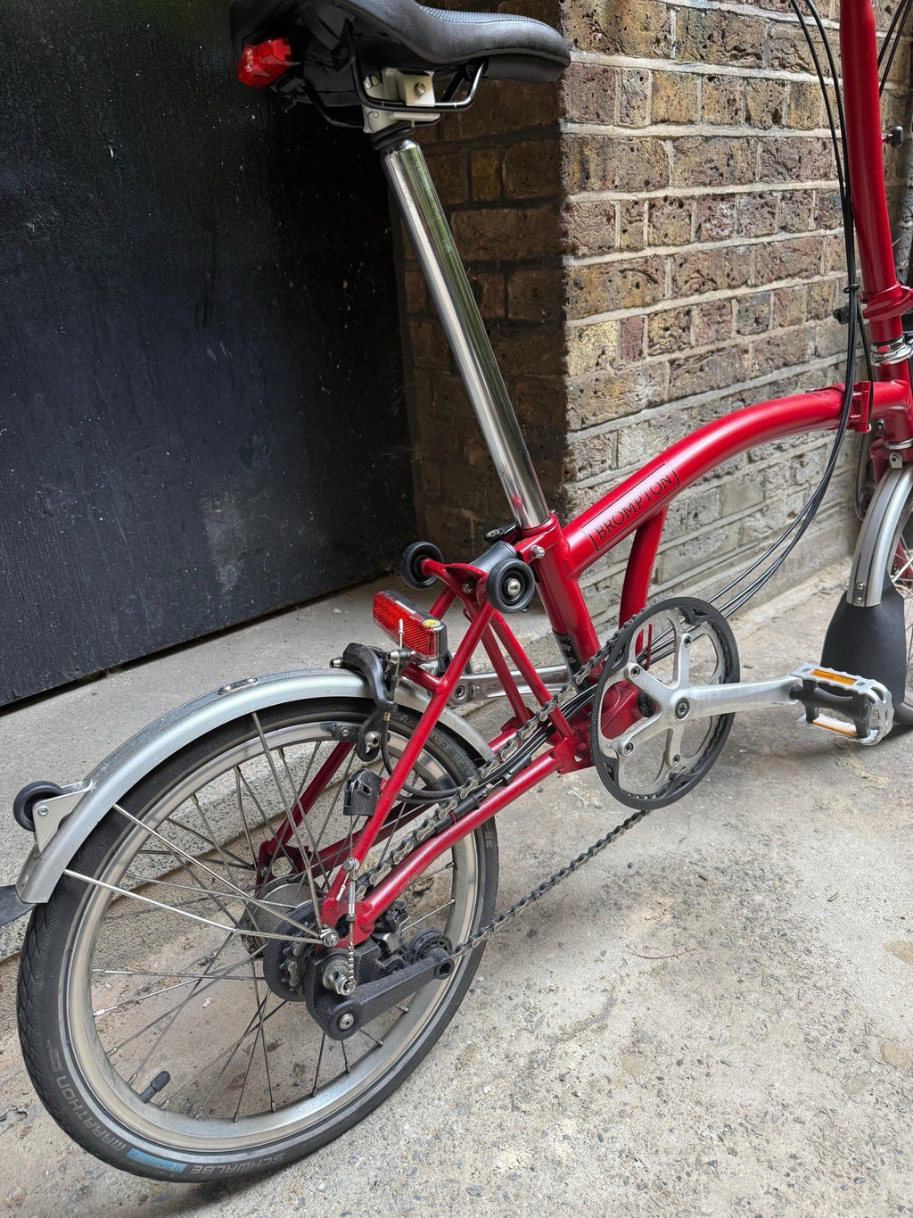 Brompton C Line Folding Bike – Excellent Condition – Barely Used