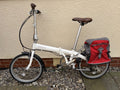 Bickerton Junction 1607 Foldable Bike White 20 Inch Wheels Great Condition