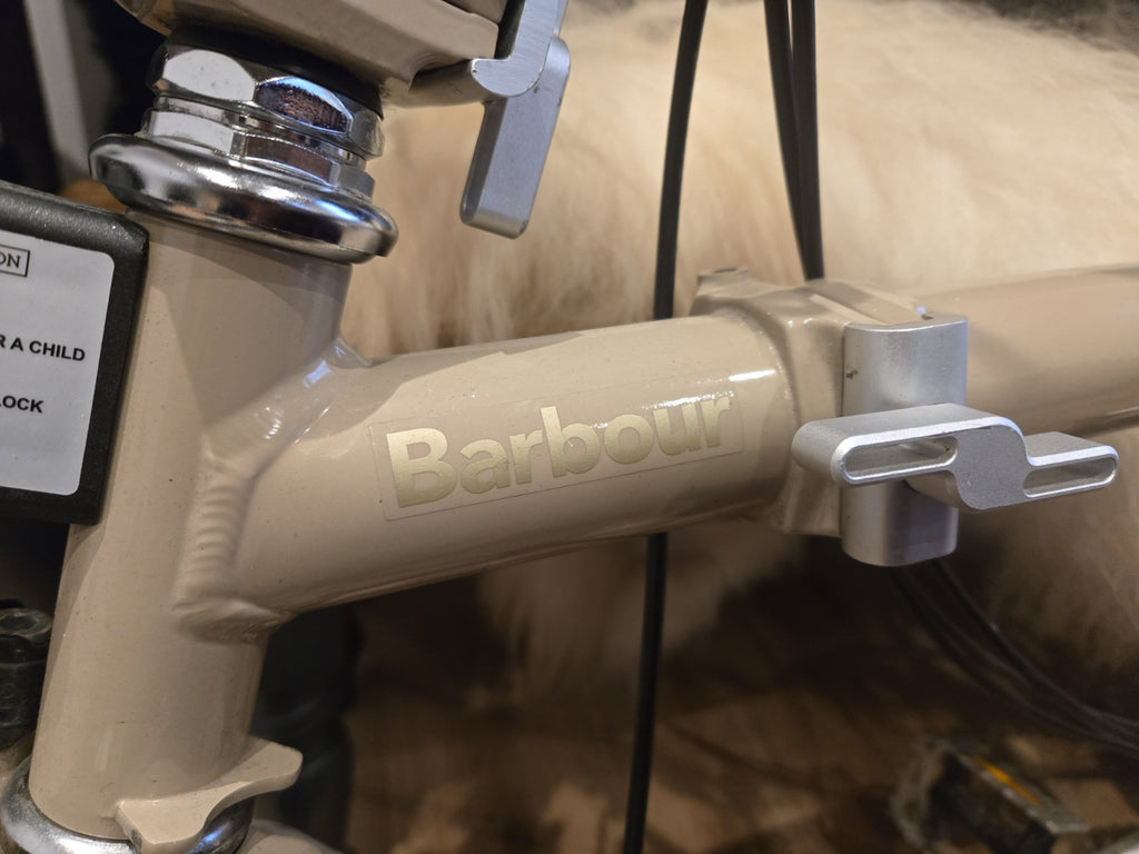 Brompton x Barbour Limited Edition Folding Bike – Rare – Great Condition
