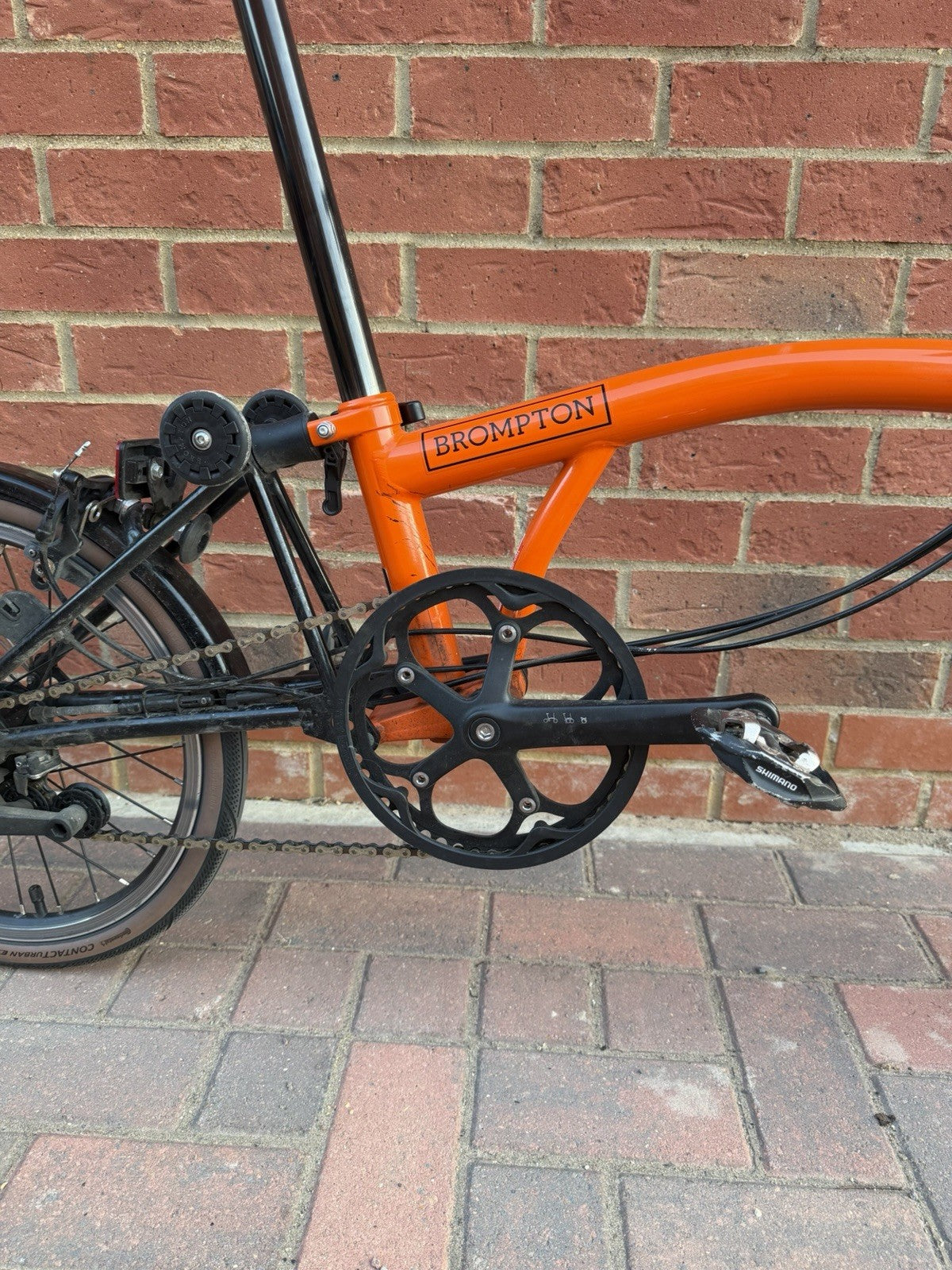 Brompton S6L Superlight Black Edition | Titanium 6-Speed Folding Bicycle