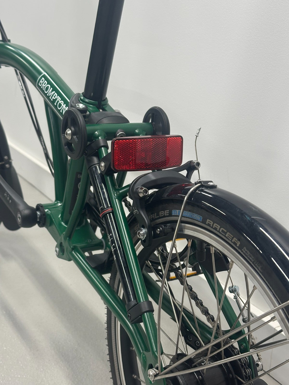 Brompton C Line - Classic Racing Green - 12 Speed - comes with Brompton Pump