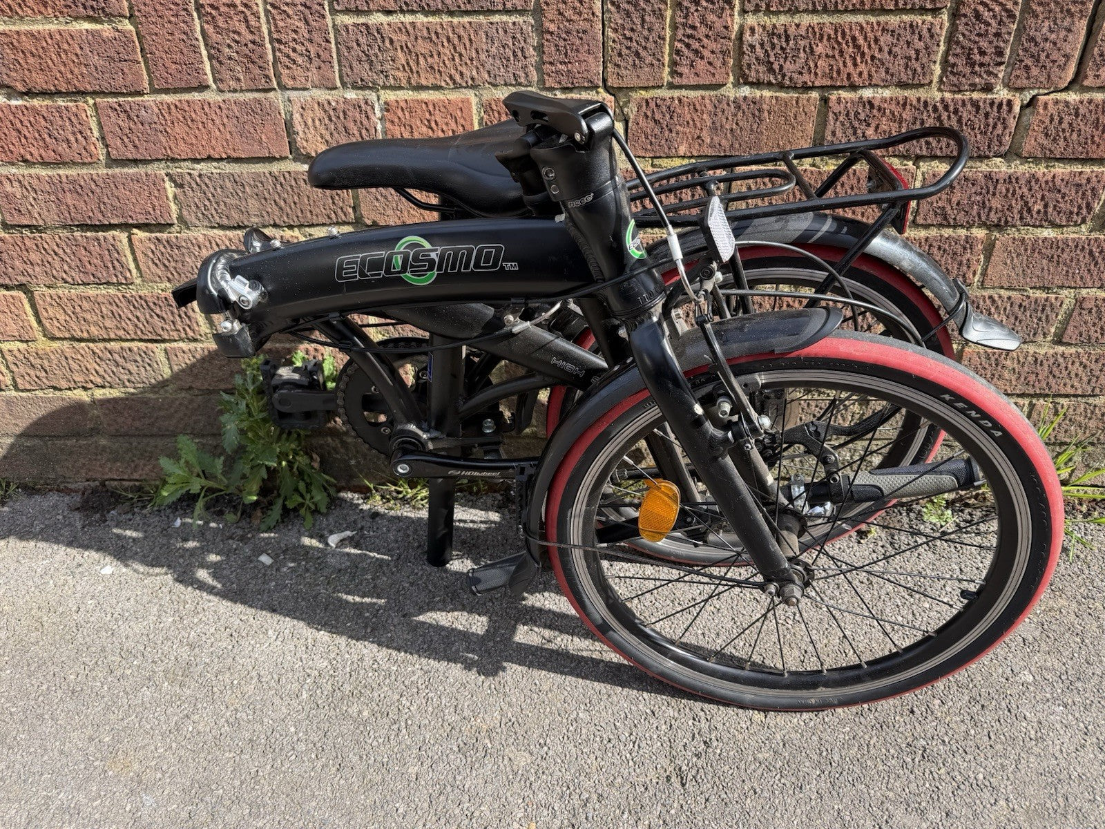 Ecosmo 20" Lightweight Alloy Wheel Folding Bicycle
