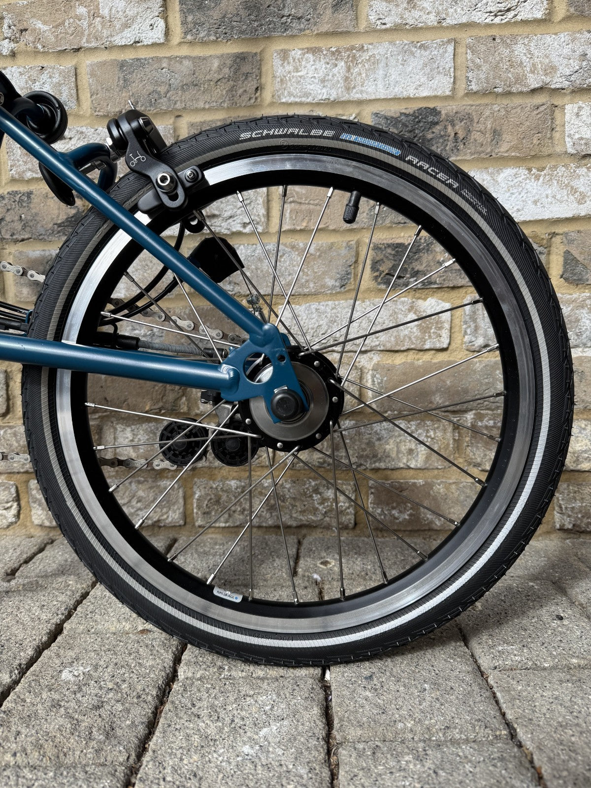 Brompton Ocean Blue C Line Explore Low S6E - WORLDWIDE SHIPPING - A+ Condition