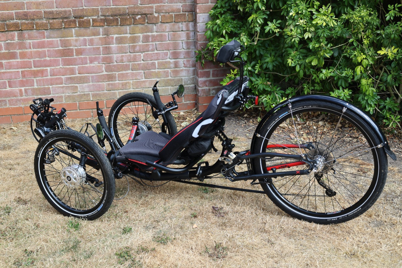 ICE Sprint X Tour folding recumbent adult trike - great condition, just 98 miles
