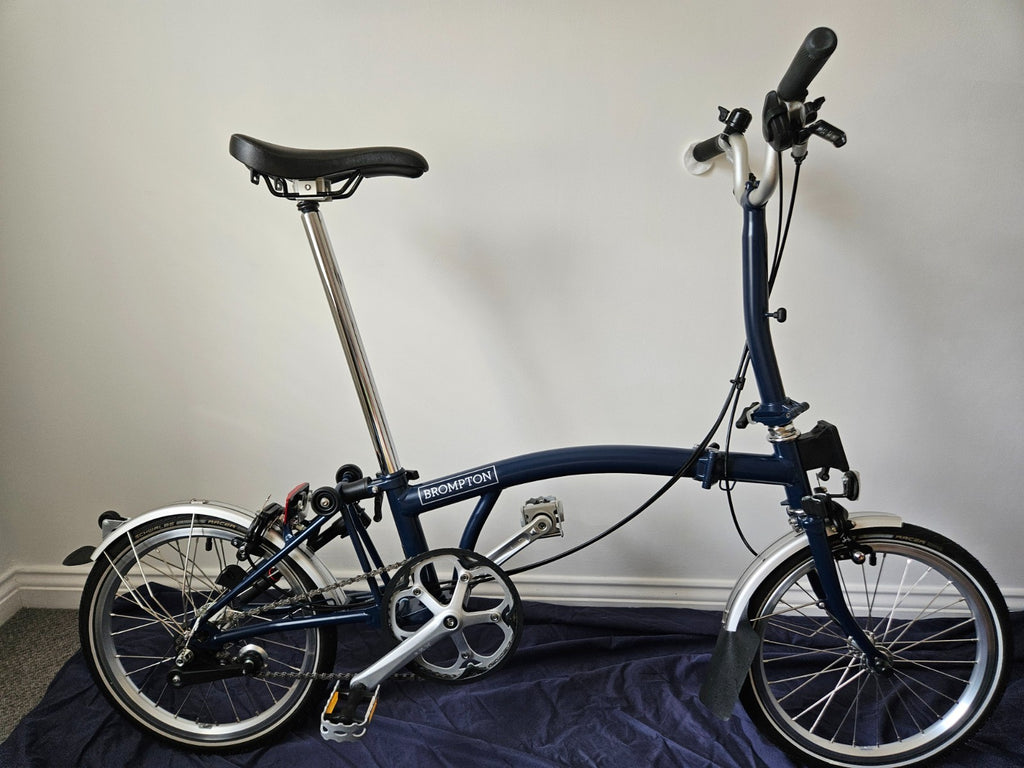 Brompton 3 Speed - C Line - M3L - Blue - excellent condition