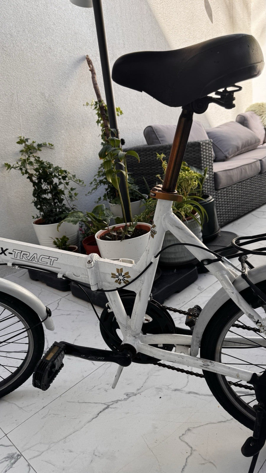 X-TRACT folding bike in good used condition
