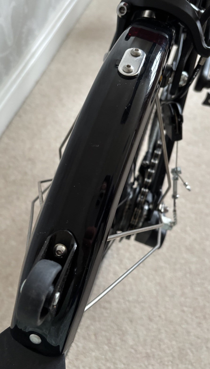 2022 Brompton C Line 6 Speed Black Edition Folding bicycle - Test Ridden Only