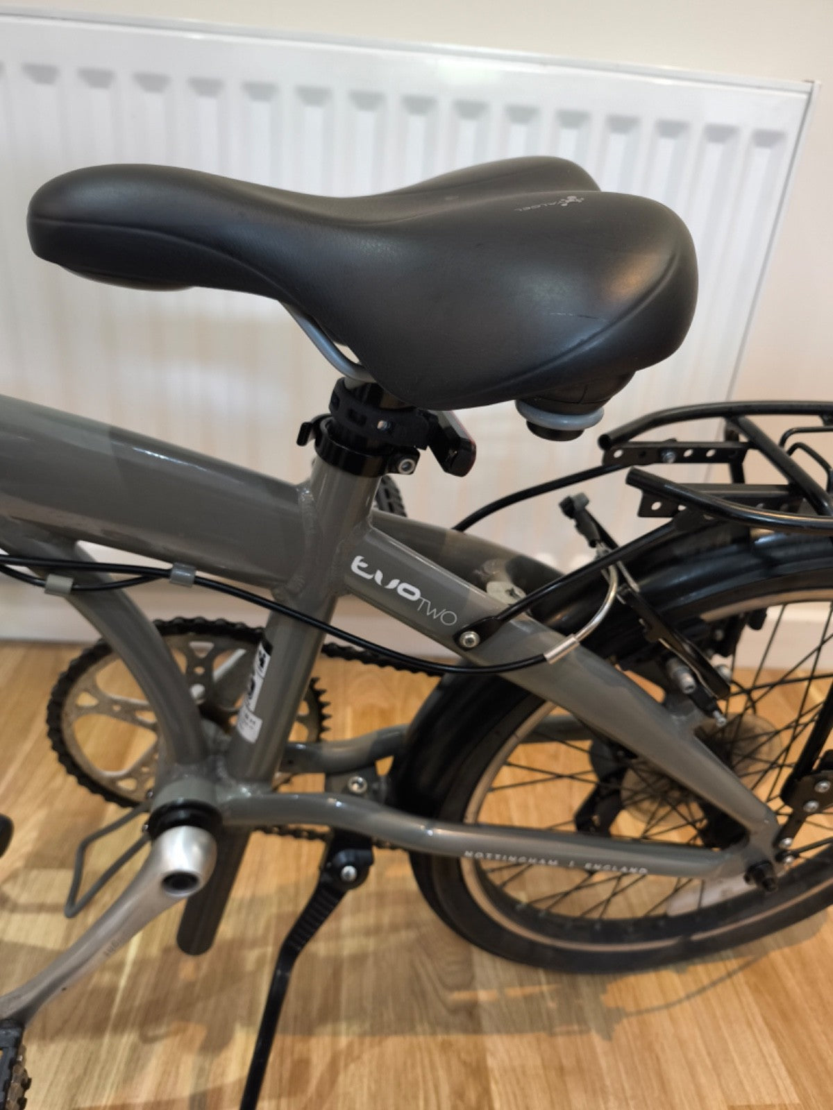 Raleigh Evo 2 Folding Bike - Grey - 7 Speed (Very Good Condition)