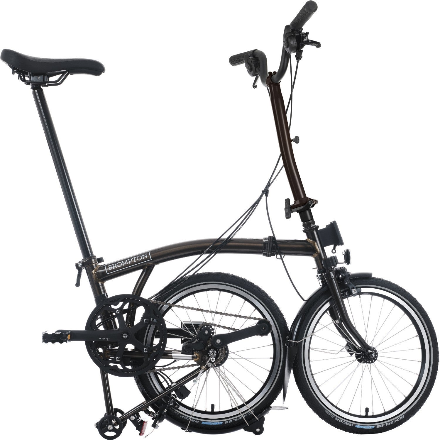 Brompton Black Lacquer Limited Edition 12 Speed - Mid Handlebar