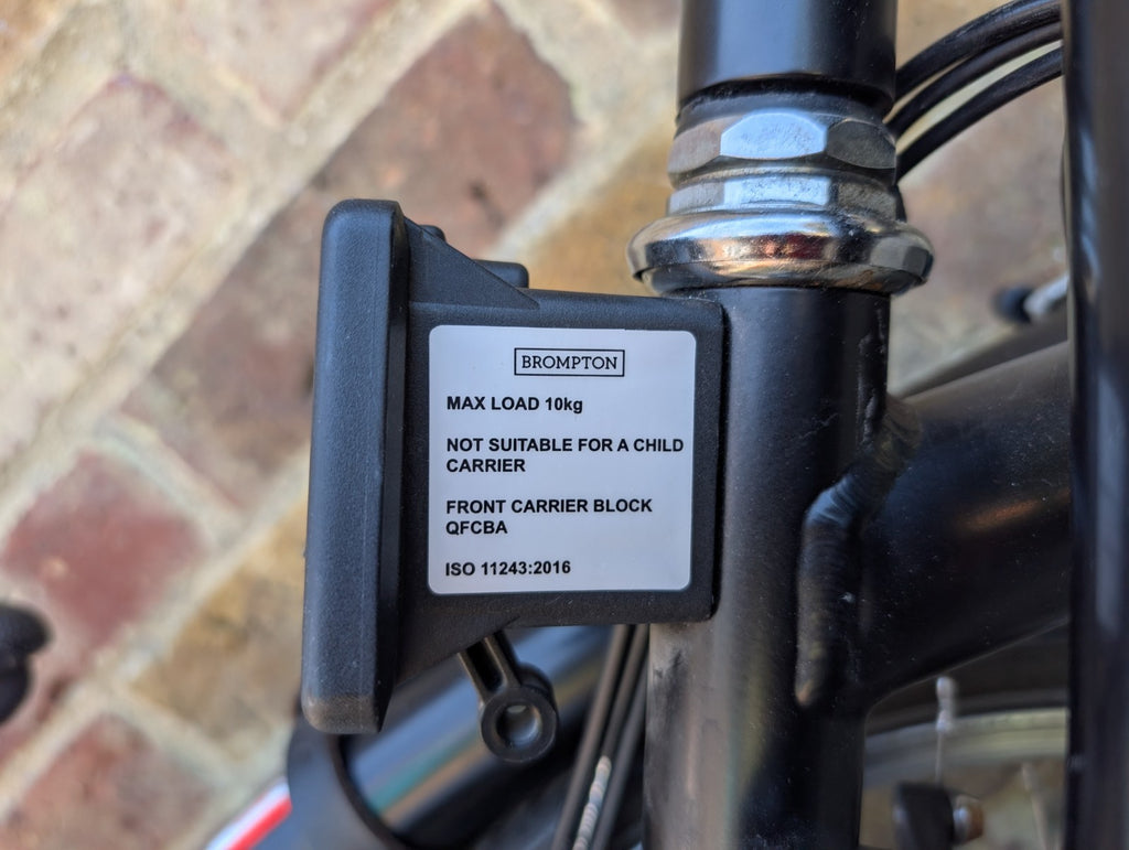 Brompton H6L Folding Bike – 2021 – Black – 6 Speed – Good Condition