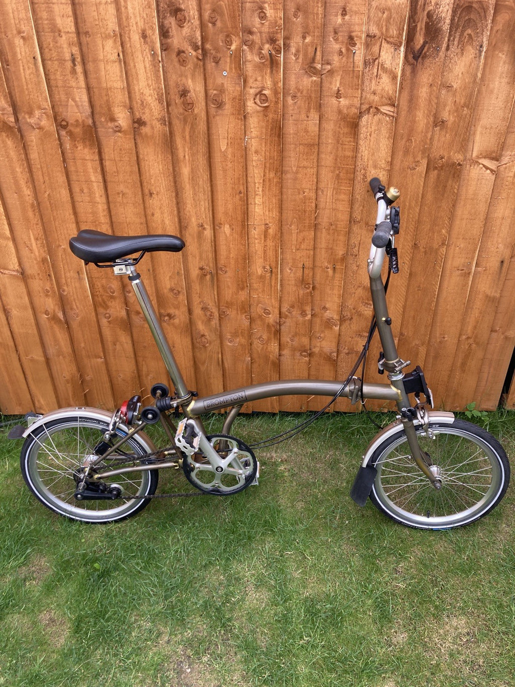 Brompton 3 Speed  Raw Lacquer Beautiful Condition M3L (now C Line)
