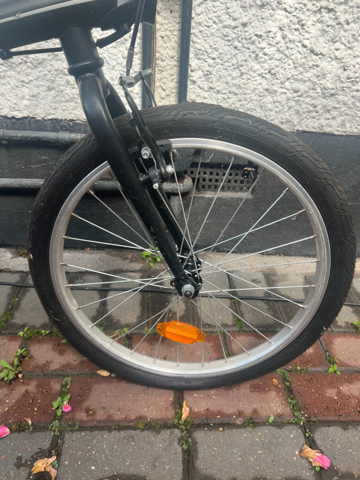 BTWIN Tilt 100 Folding Bike - with lots of accessories