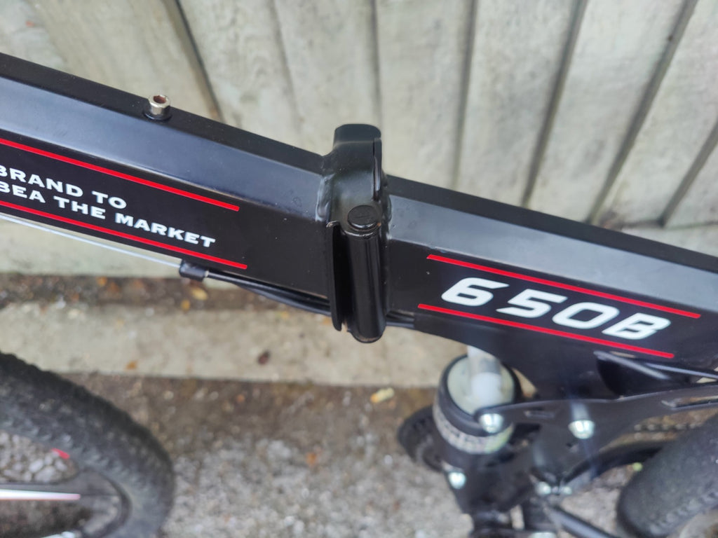 Trioblade 650B Folding MTB 21 Speed Full Suspension Disc Brakes - Needs Repair