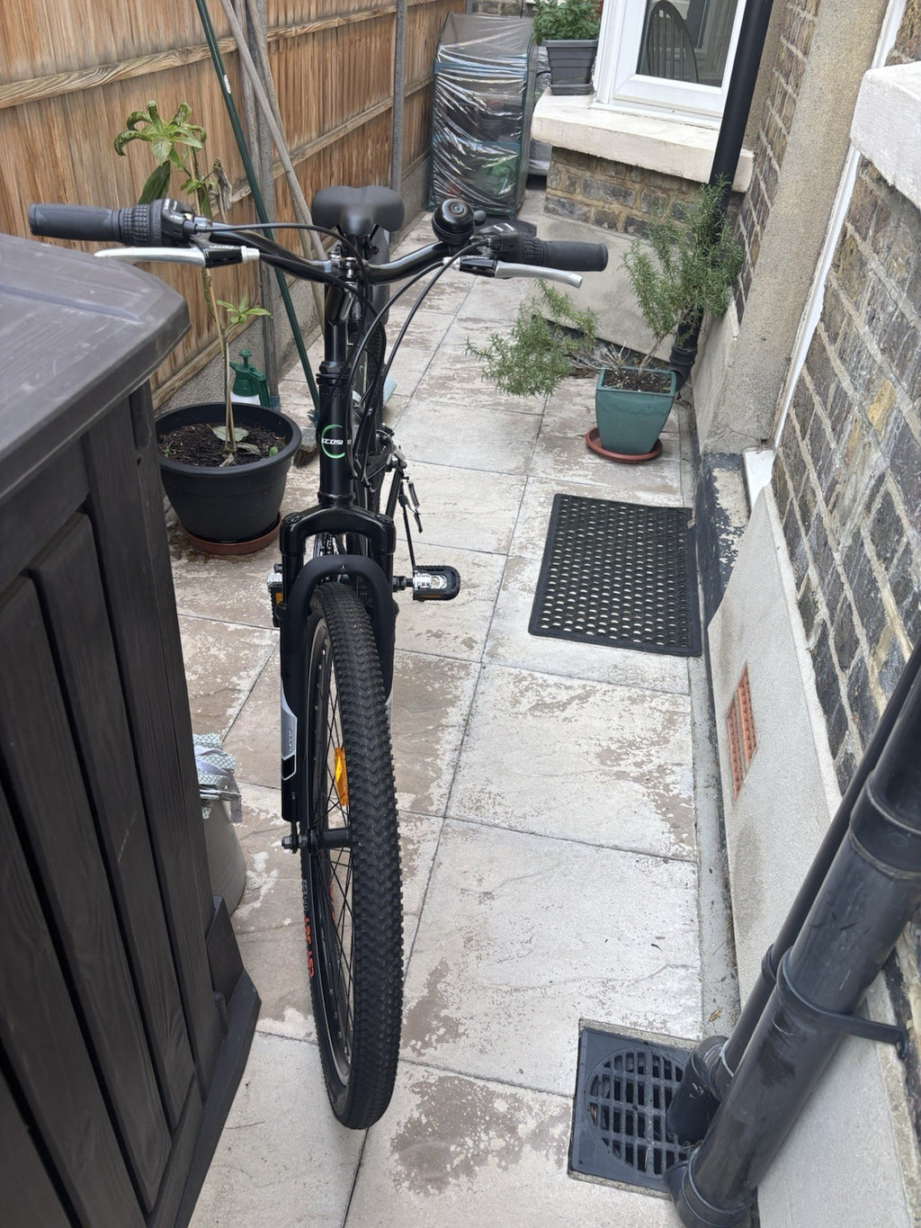 Ecosmo 26SF02BL 26 inch 21 Speeds Folding Mountain Bicycle - Black
