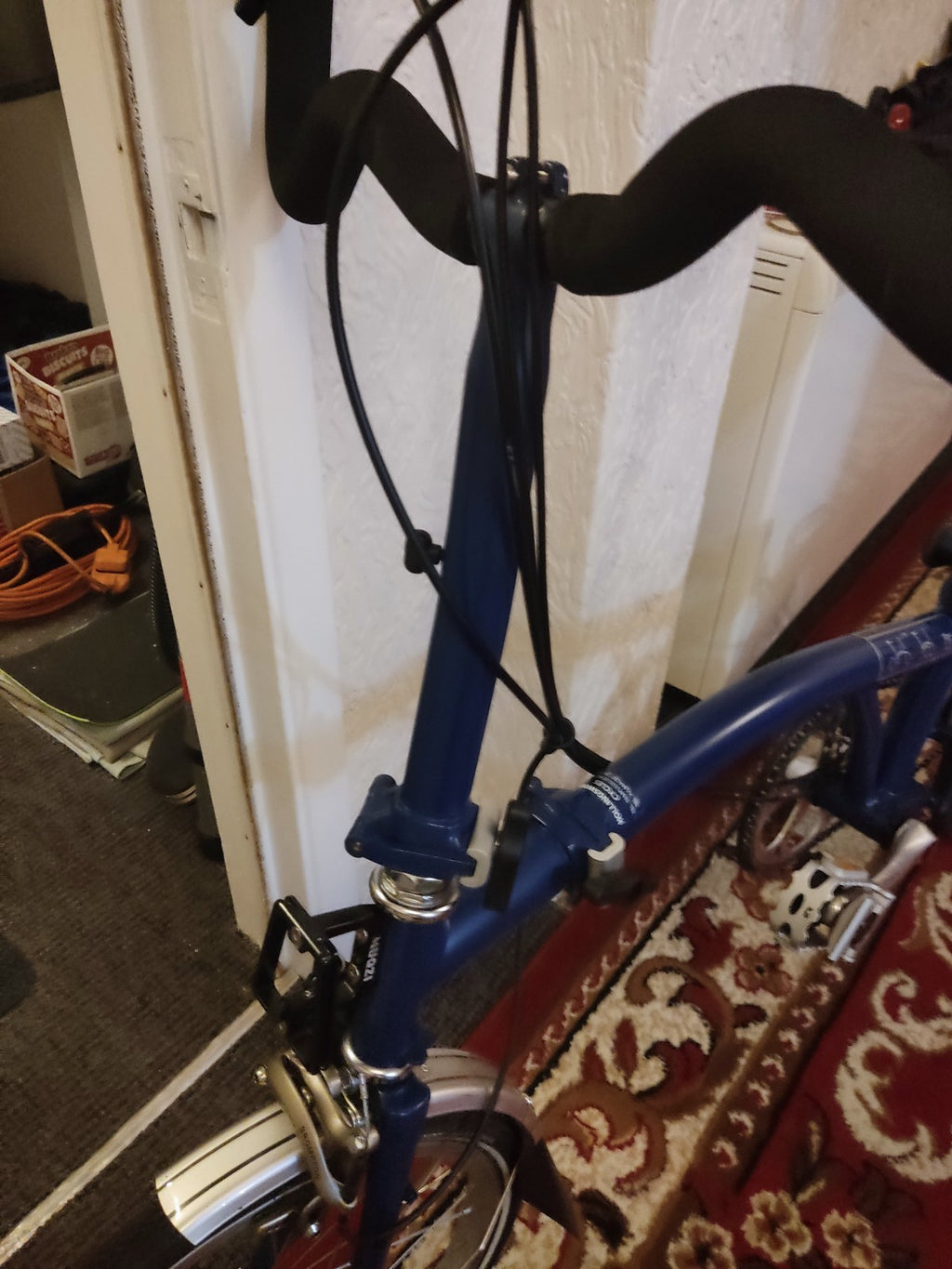 Folding Bike Brompton M6L Tempest Blue Folding Bike