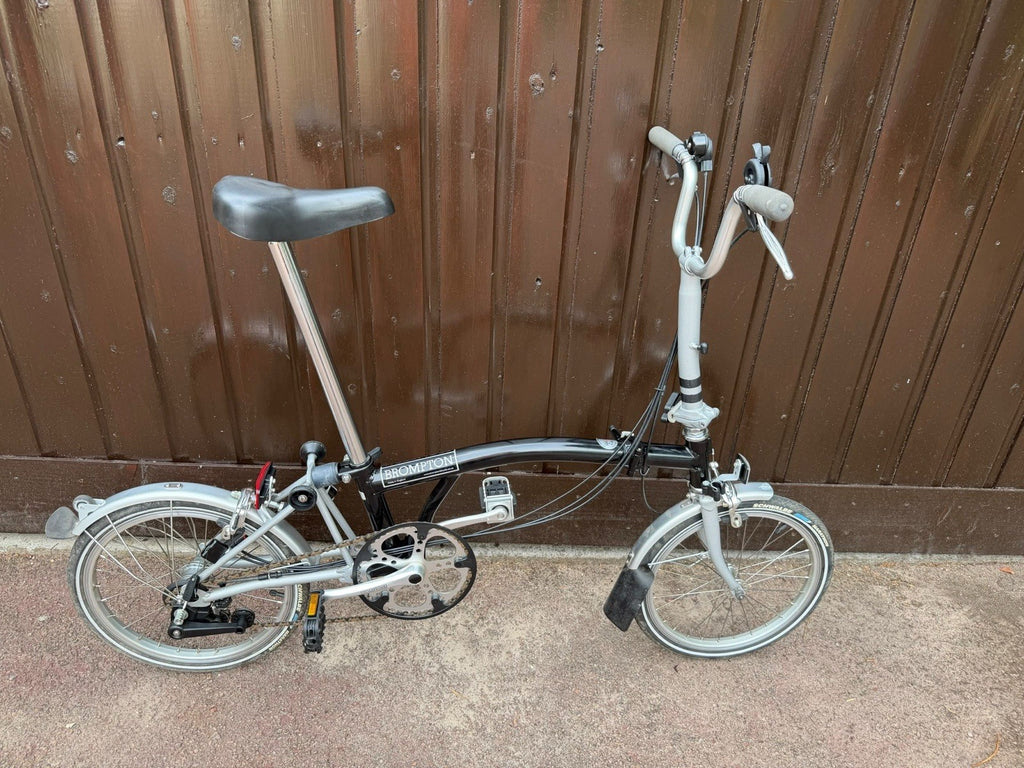Brompton Folding Bike 6-Speed Black