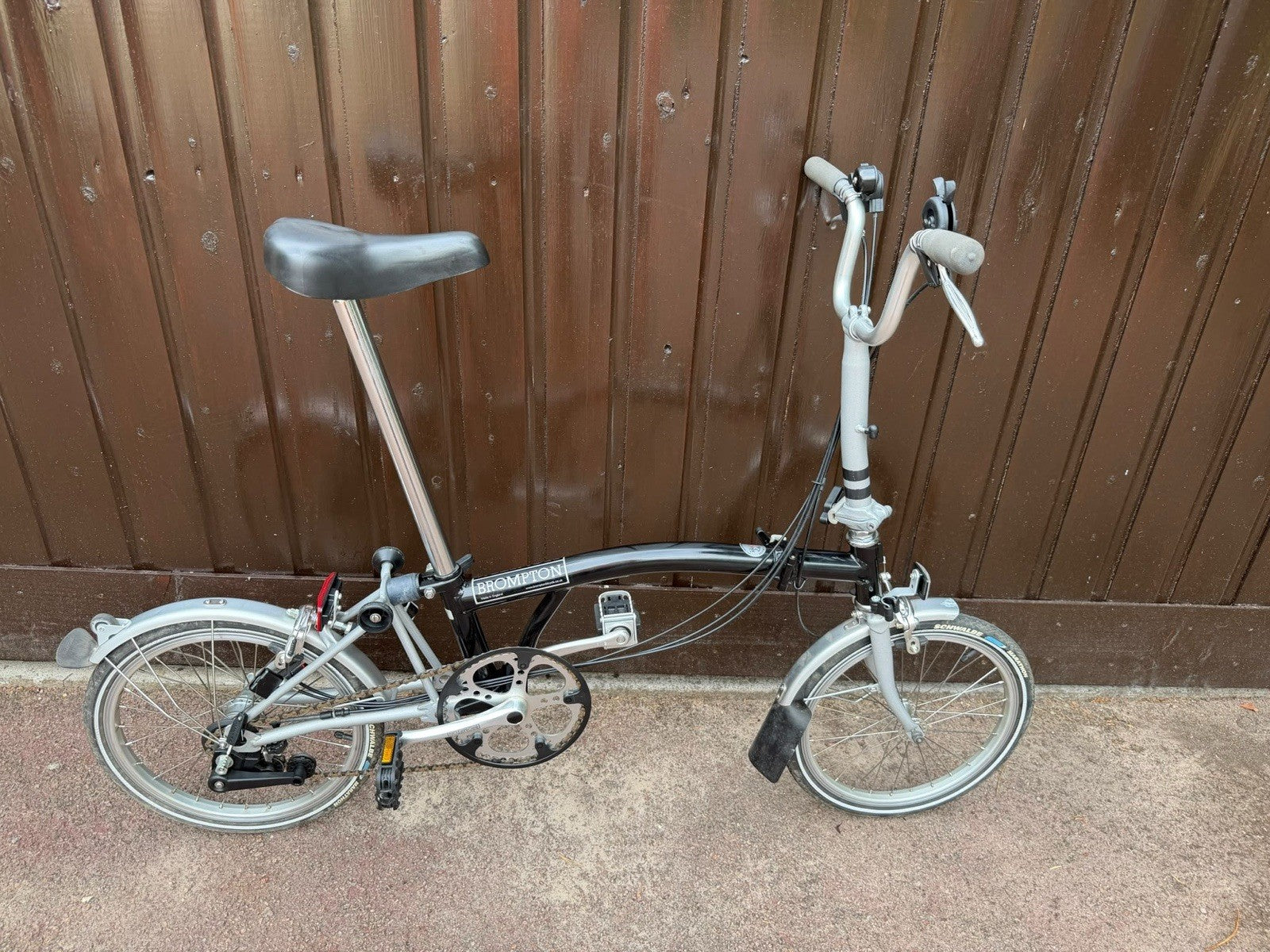 Brompton Folding Bike 6-Speed Black