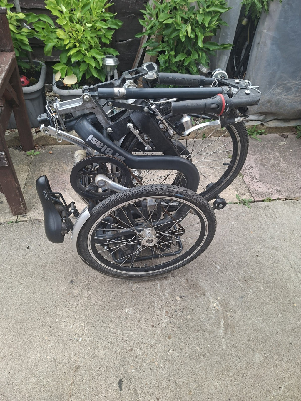 DiBlasi R32 Folding Tricycle 20" wheels