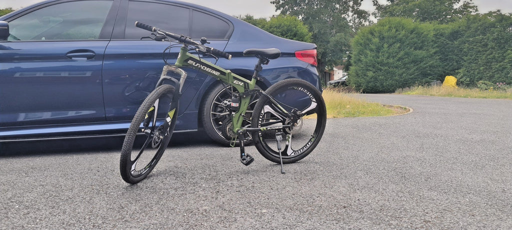 Eurobike G4 Folding Bike Magnesium Alloy Wheels Brand New Mountain Bicycle