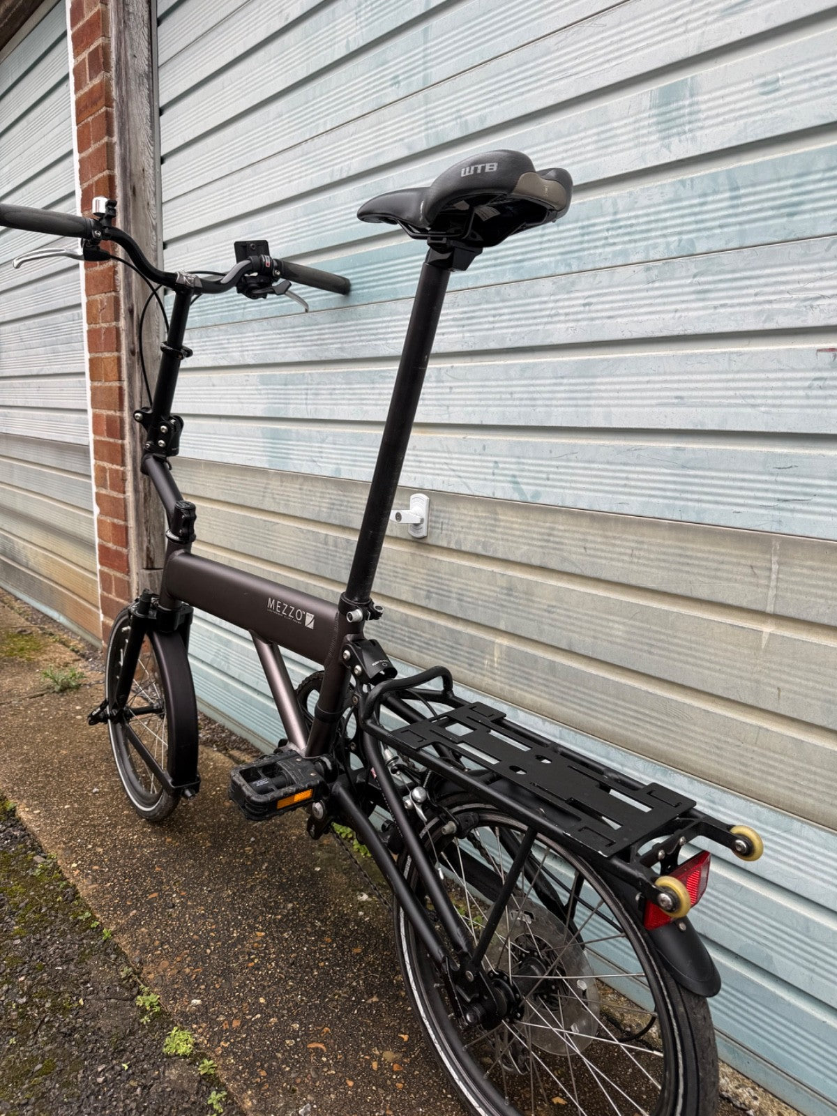 Mezzo D9 folding bike graphite grey very good original condition