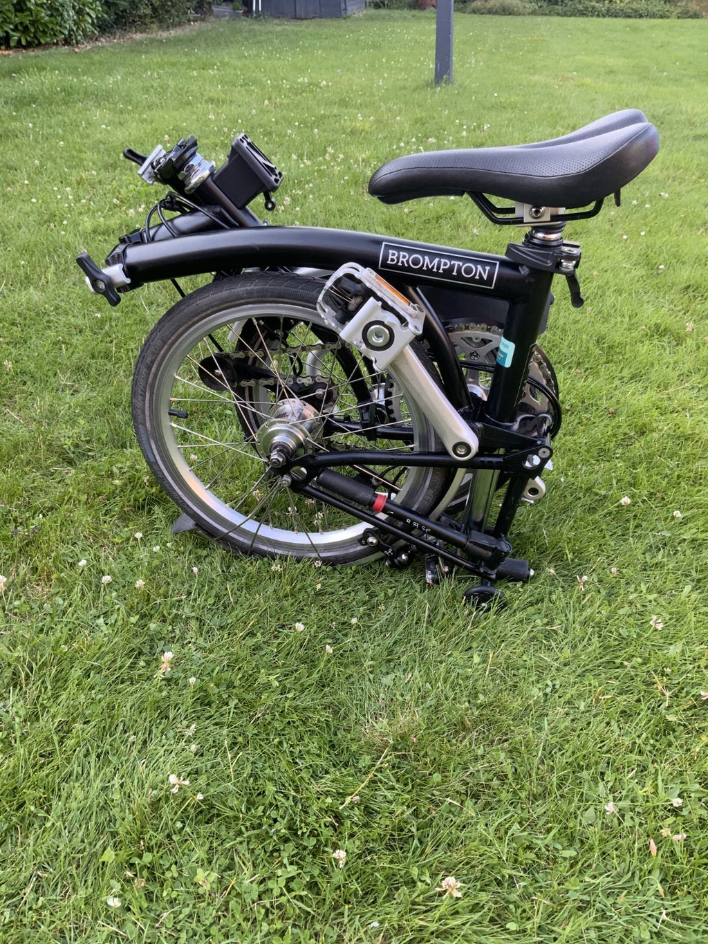 Brompton 2019 M3L folding bike - with lights