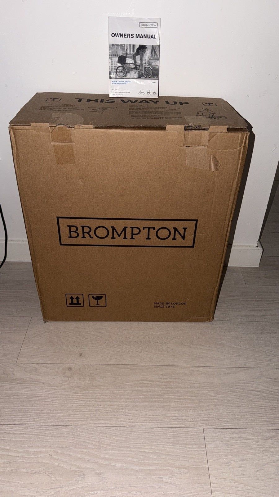 NEW 2024 Brompton CLine Explore 6 SpeedFolding Bike - Matt Black - Mid Bars