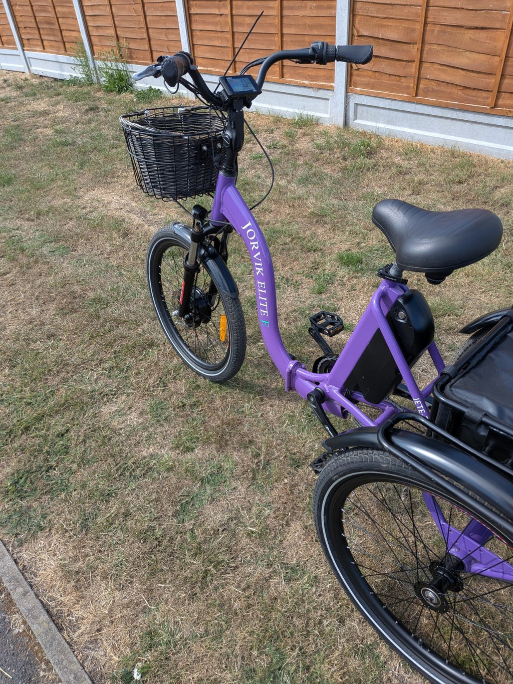 Jorvik JET-E Elite Folding Electric Tricycle,24"  Wheels Excellent Condition