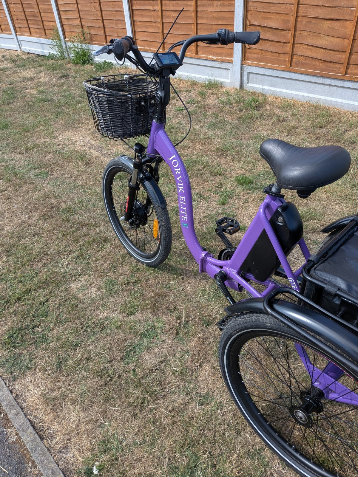 Jorvik JET-E Elite Folding Electric Tricycle,24"  Wheels Excellent Condition