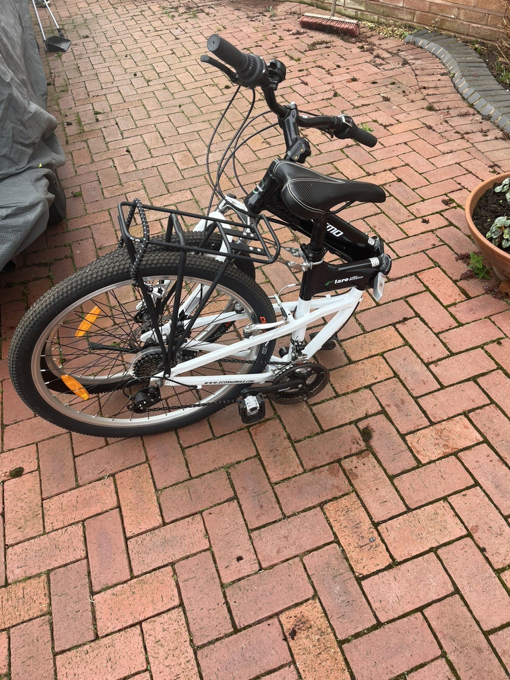 Ecosmo Flare folding bicycle 26AF18BL