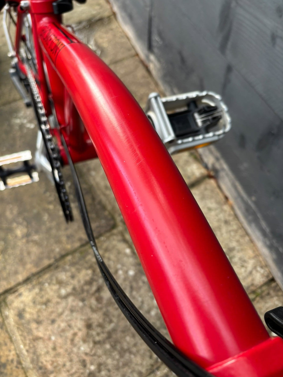 Brompton S2L Folding Bike 2 Speed C Line Urban Low in Red