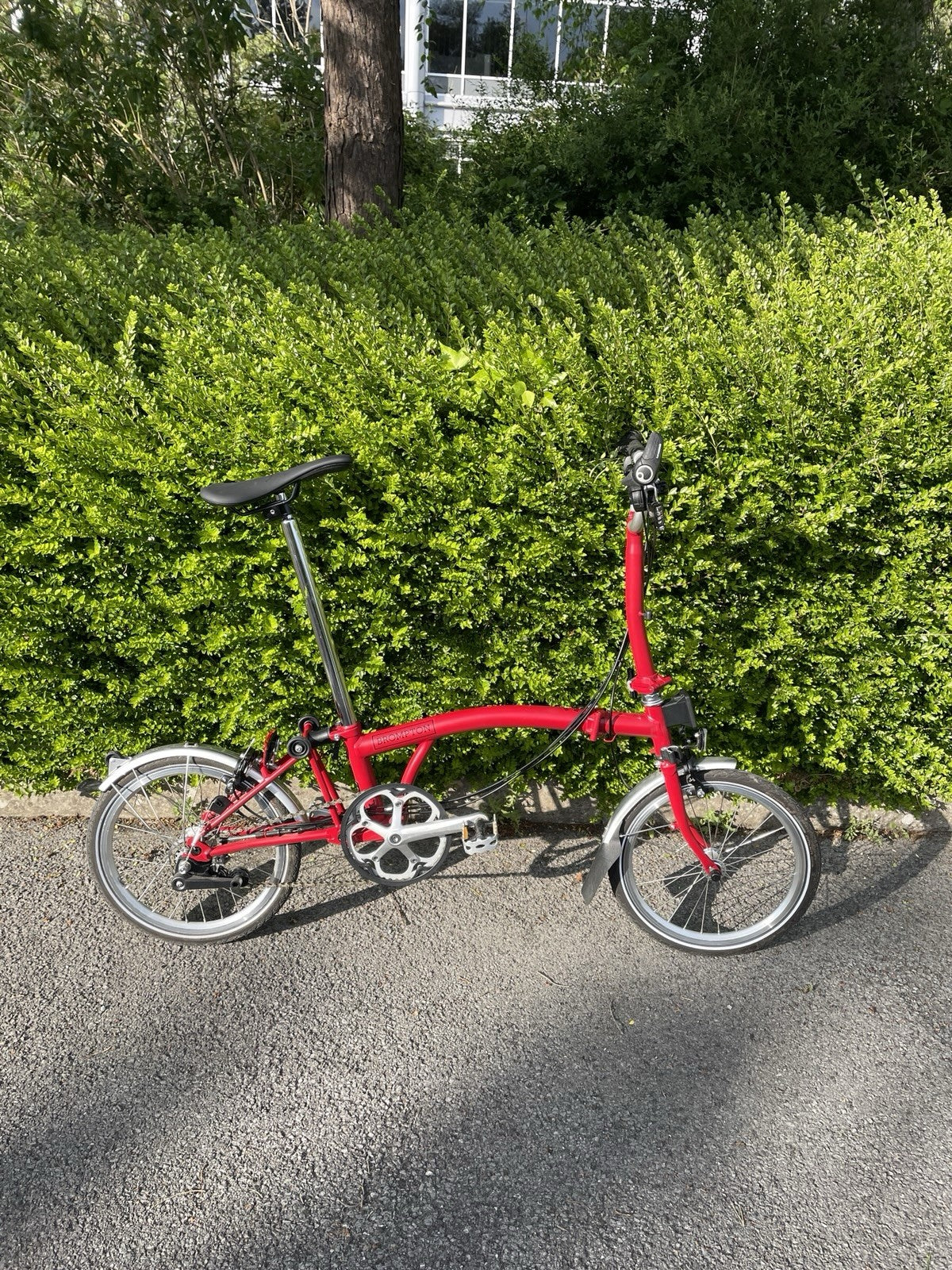 Brompton M6L C line equivalent Folding Bike 6 Speed - light leisure Used