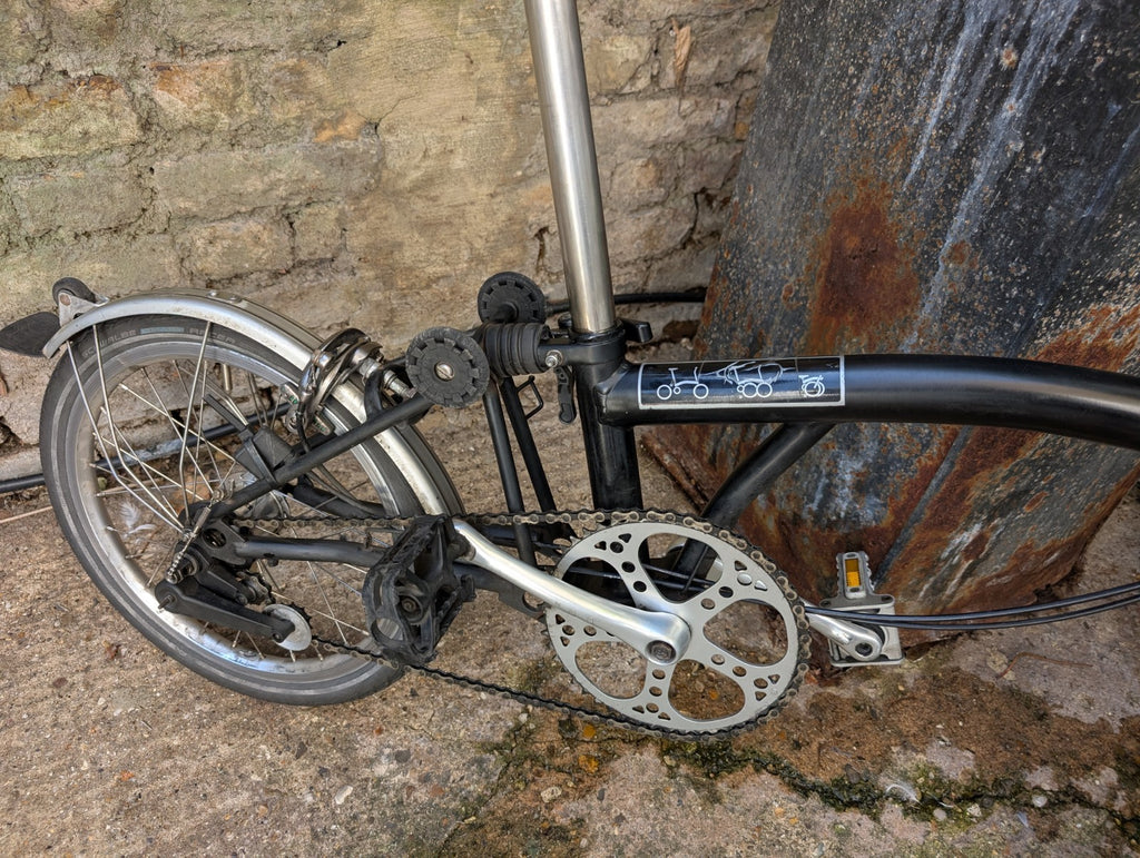 Brompton M3L Black C Line 3 speed .