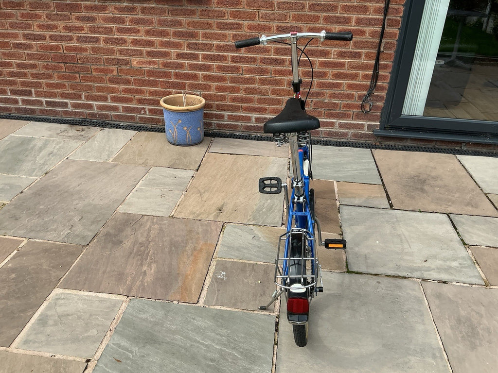 Vintage Bickerton ‘Californian’ Folding Bike Gears Rear Rack Mudguards Carry Bag