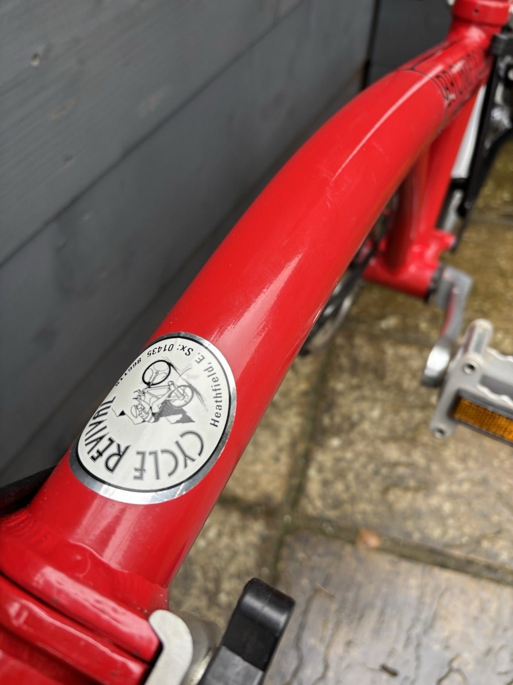 Brompton L3 (C Line) Folding bicycle in Red/Black - Test Ridden Only Condition