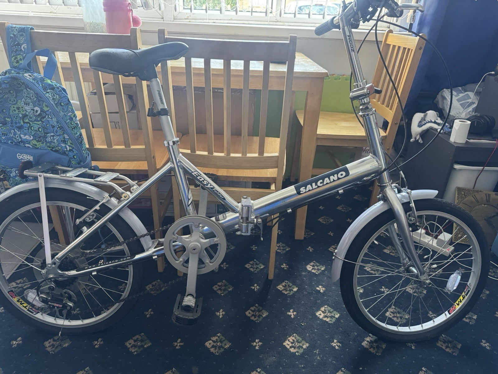 Solcano Folding Bikes x 2 Excellent Condition