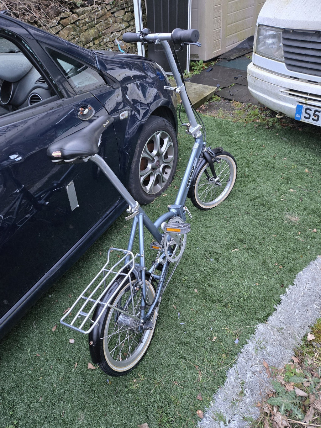 """TACTIC""",folded bike,very little use