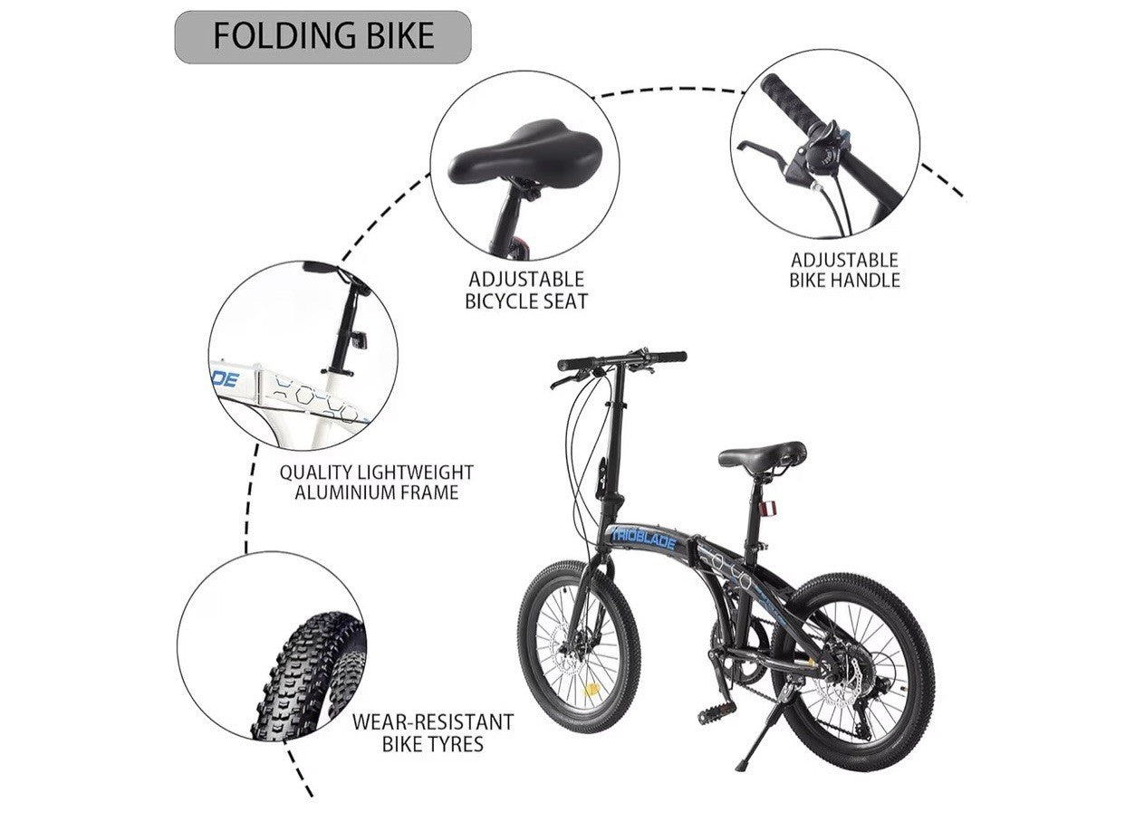 Folding bicycle (Trio blade) has only been used for 5 days