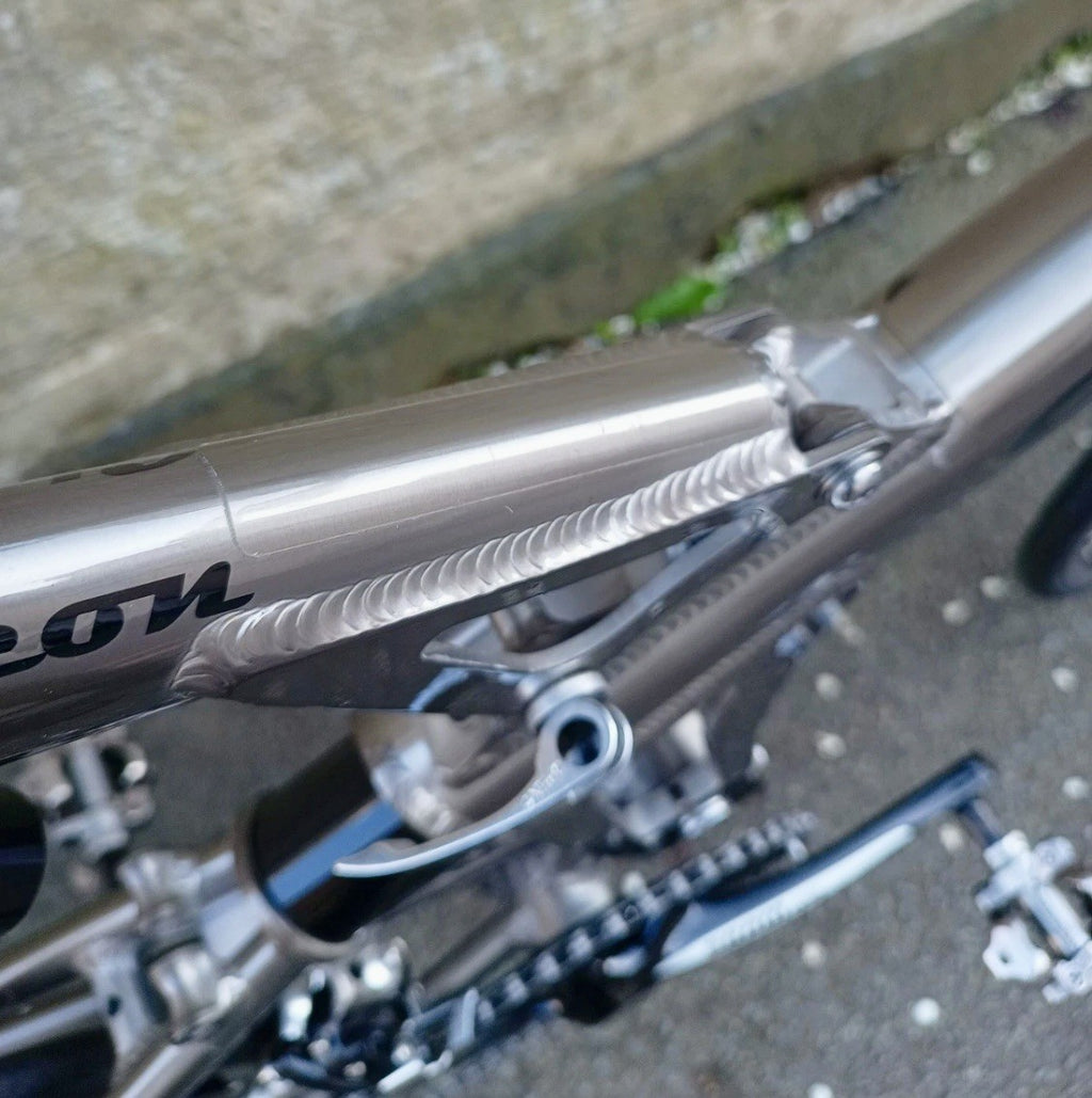 Airnimal Chameleon Elite Titanium folding bike. Absolutely stunning!